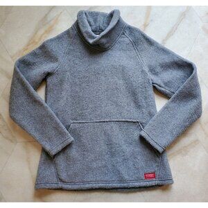 Stormy Kromer Women’s Mock Neck Pullover Wool Blend Sweater Medium USA Made